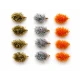12 Goldhead Egg Fritz, Orange, Gold & Silver