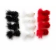 12 Goldhead Hot Blobs - Black,White & Red
