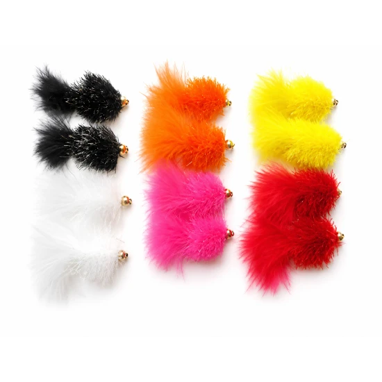 12 Mixed Colour Goldhead Hot Blobs