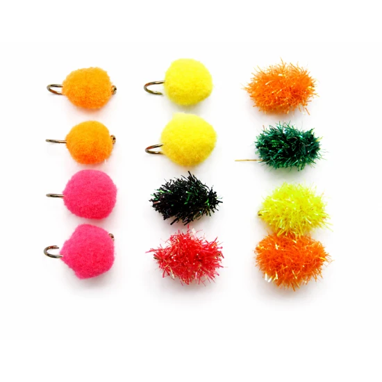 12 Mixed Eggs (Unweighted) chenille & fritz