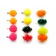 12 Mixed Eggs (Unweighted) chenille & fritz