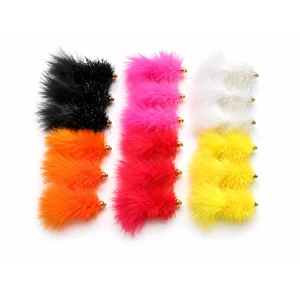 18 Goldhead Hot Blob Flies
