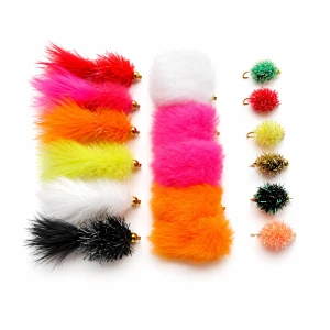 18 Mixed Blob, Eggstacy Eggs and Fritz Egg Flies