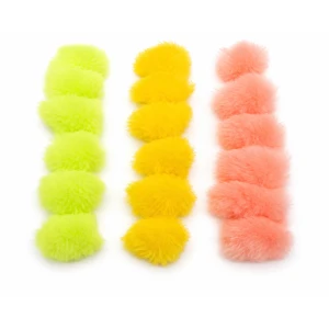 18 Mixed Eggstacy Blobs - Yellow, Chartreuse, Coral