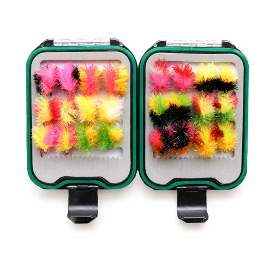 Lanyard Box - 24 Two and Three Tone Blobs