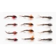 12 Coves Pheasant Tail, Orange, Natural & Red
