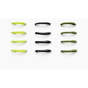 12 Flexi Buzzer - Lime,Black & Olive