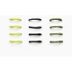 12 Flexi Buzzer - Lime,Black & Olive