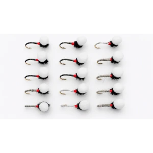 12 Suspender Buzzer - Black, Olive, White and Hares Ear