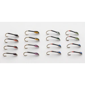 16 Quill Buzzer Flies - Full Colour Range