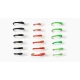 18 Epoxy  Buzzer - Black Lime and Orange, Breathers
