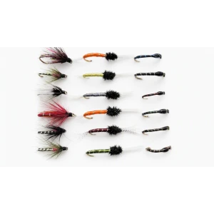 18 Flies, Emerger,Crisp Packet &,Thoraxed Buzzers
