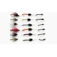 18 Flies, Emerger,Crisp Packet &,Thoraxed Buzzers