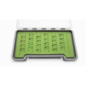 24 Epoxy Buzzers in a LARGE Troutflies Silicone Insert Box