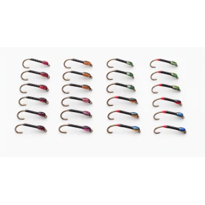 24 Quill Buzzer Flies - Full Colour Range
