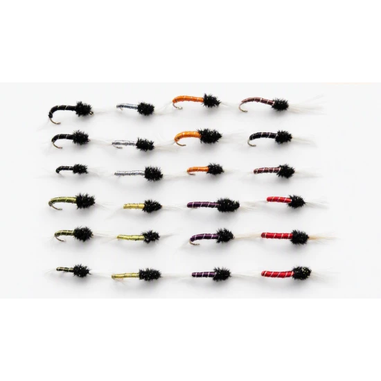 24 Standard Thoraxed Buzzers - Mixed Colours