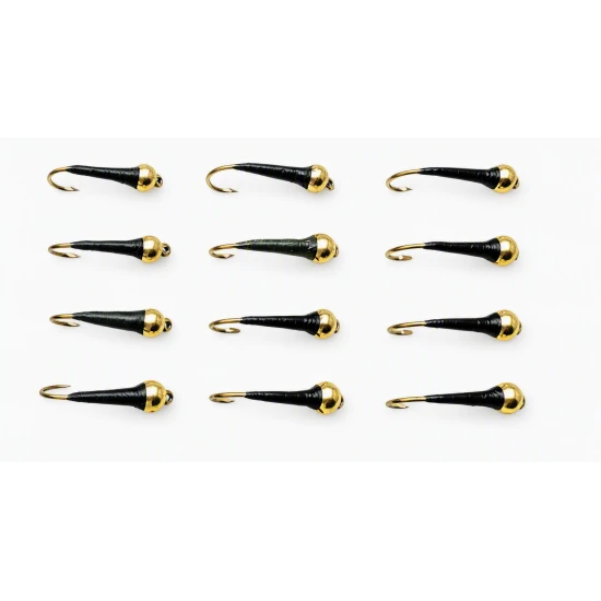 12 Goldhead Buzzer - SBK Olive and Black