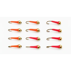 12 Goldhead Buzzer - SBK Orange and Pink