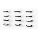 12 Goldhead Buzzer - Glass Epoxy black and Olive