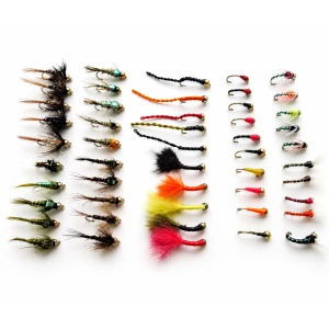50 Goldhead Buzzer and Nymph - Named Flies