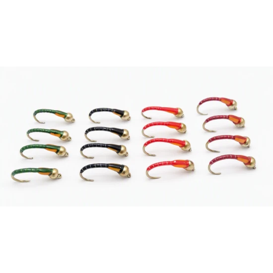 16 Goldhead Epoxy Buzzers - Stripe