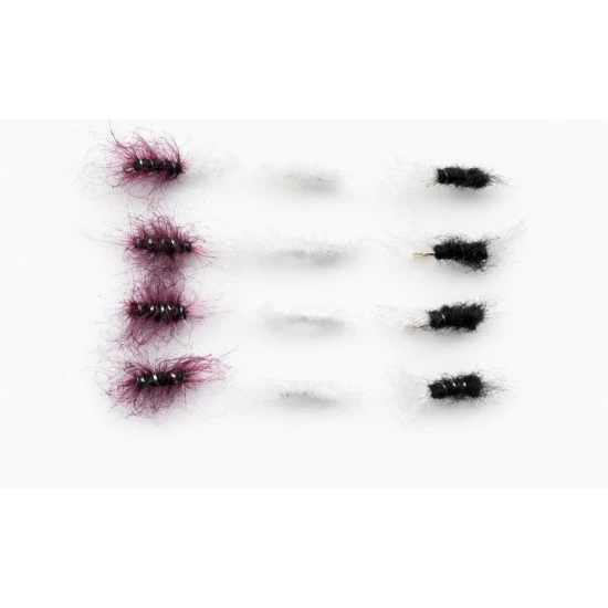 12 Shipman Buzzer -Claret, White & Black