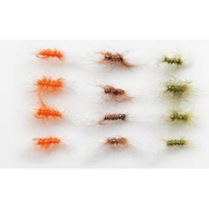 12 Shipman Buzzer - Orange, Brown & Olive