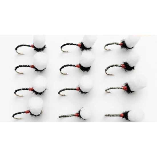 12 Suspender Buzzer - Black and Olive