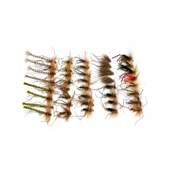 40 Barbless Mixed Daddy Long Legs