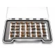35 Barbless Coloured Hoppers  - Boxed Set
