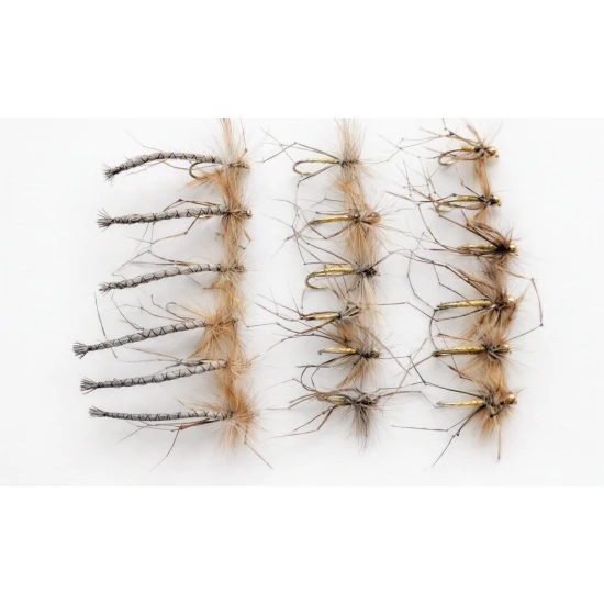 18 Daddy Long Legs, Detached,Goldhead and Natural