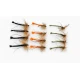 12 Detached Daddy Unweighted - olive, orange & black
