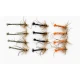 12 Goldhead Detached Daddy, Olive,Black & Orange