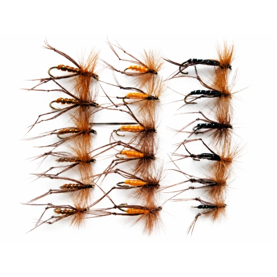 18 Hoppers- Black, Brown & Orange