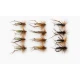 12 Hoppers Black, Brown & Olive