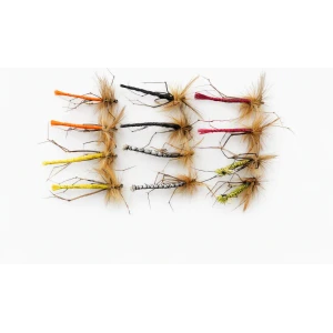 12 Mixed Coloured Unweighted Detached Daddy Long Legs