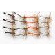 16 Unweighted Detached Daddy Long Legs - Black, Olive, Orange, Natural