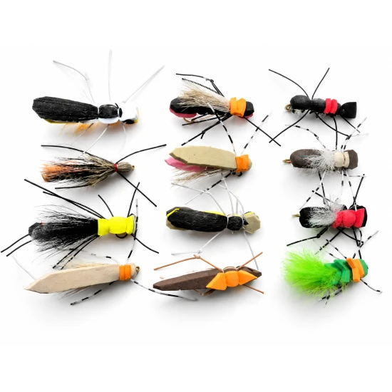12 Foam Bugs