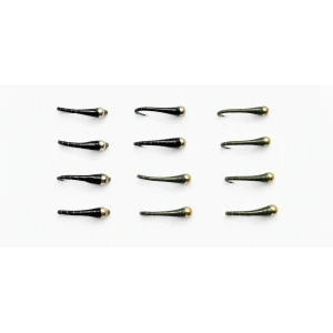 12 Goldhead Epoxy, Black & Olive