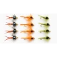 12 Goldhead Nymph - Copper John, Orange & Olive