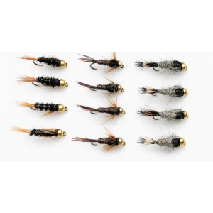 12 Goldhead Nymph - Hares Ear,Pheas Tail and Diawl Bach