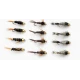 12 Goldhead Nymph - Hares Ear,Pheas Tail and Diawl Bach