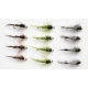 12 Goldhead Nymph - Hares Ear,Pheas Tail and Olives