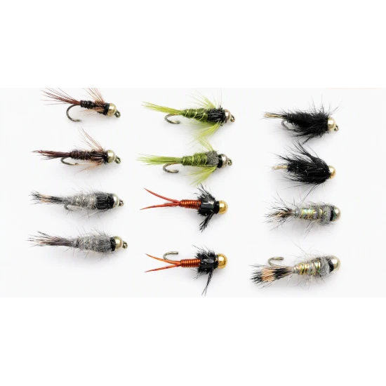 12 Goldhead Nymph - Mixed Pack
