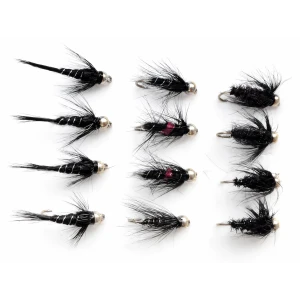 12 Goldhead Nymph - Three Varieties
