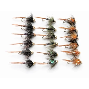 18 Goldhead Crunchers - Black, Olive, Orange