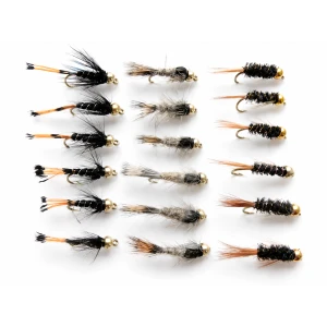 18 Goldhead Daiwl Bach, Pennel, Hares Ear Flash