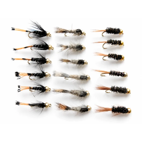 18 Goldhead Daiwl Bach, Pennel, Hares Ear Flash