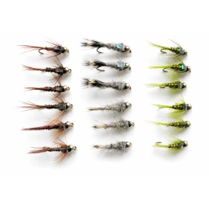 18 Goldhead Flash Head Hares Ear, Pheas Tail and Olives