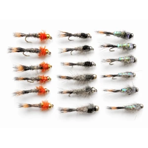 18 Goldhead Hares Ear - Orange, Standard, Flash Back